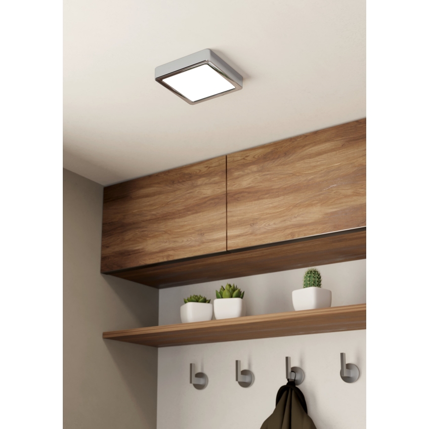Eglo - Φωτιστικό οροφής μπάνιου LED LED/11W/230V IP44 γυαλιστερό χρώμιο