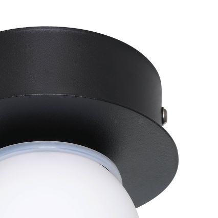 Eglo - Φωτιστικό οροφής μπάνιου LED LED/3,3W/230V IP44 μαύρο