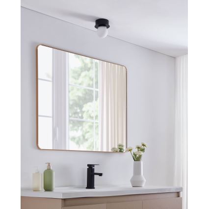 Eglo - Φωτιστικό οροφής μπάνιου LED LED/3,3W/230V IP44 μαύρο