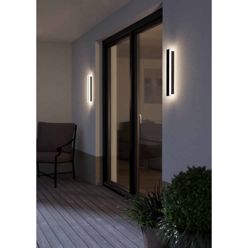 Eglo - Επιτοίχιο φωτιστικό εξωτερικού χώρου LED 2xLED/3,7W/230V 3000K IP55