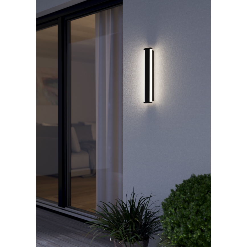 Eglo - Επιτοίχιο φωτιστικό εξωτερικού χώρου LED 2xLED/3,7W/230V 3000K IP55