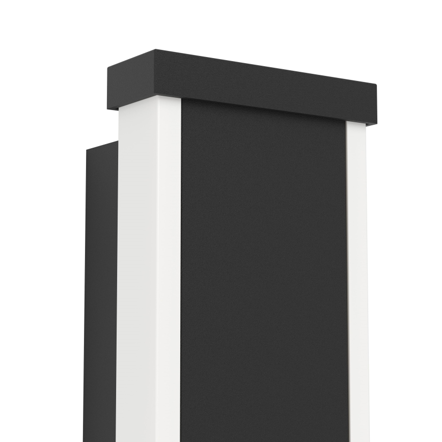 Eglo - Επιτοίχιο φωτιστικό εξωτερικού χώρου LED 2xLED/7W/230V 3000K IP55 μαύρο