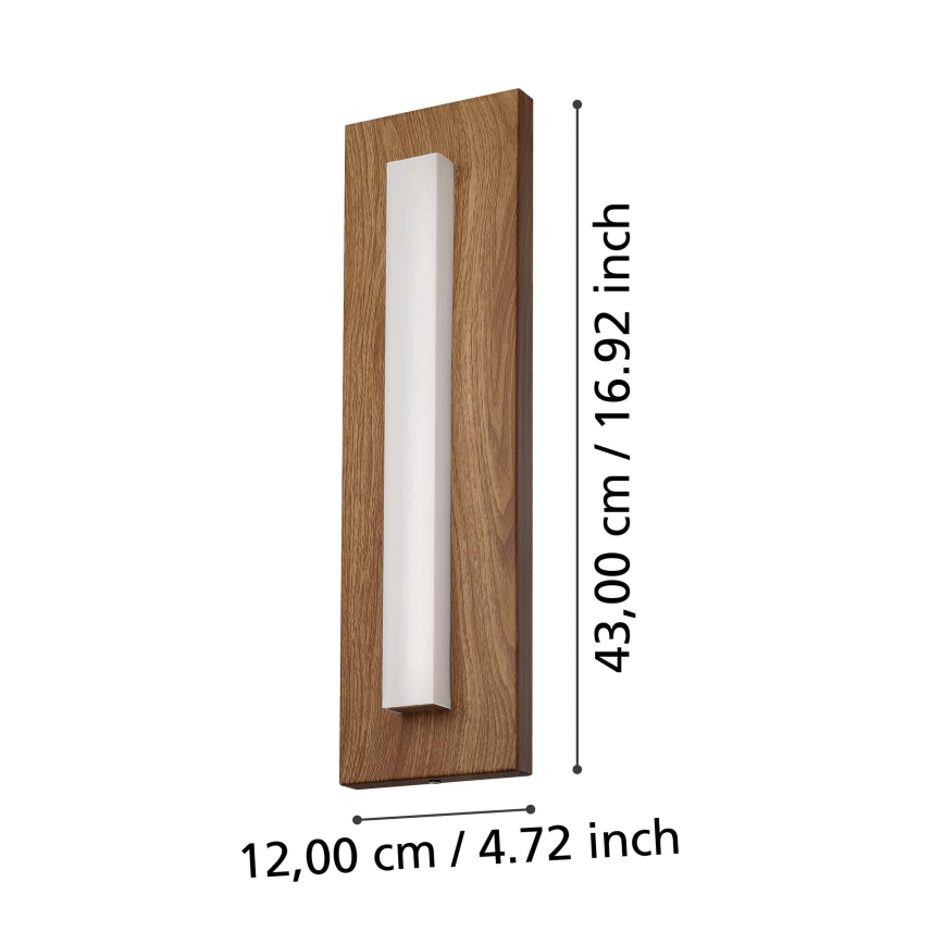 Eglo - Επιτοίχιο φωτιστικό εξωτερικού χώρου LED LED/7W/230V IP44