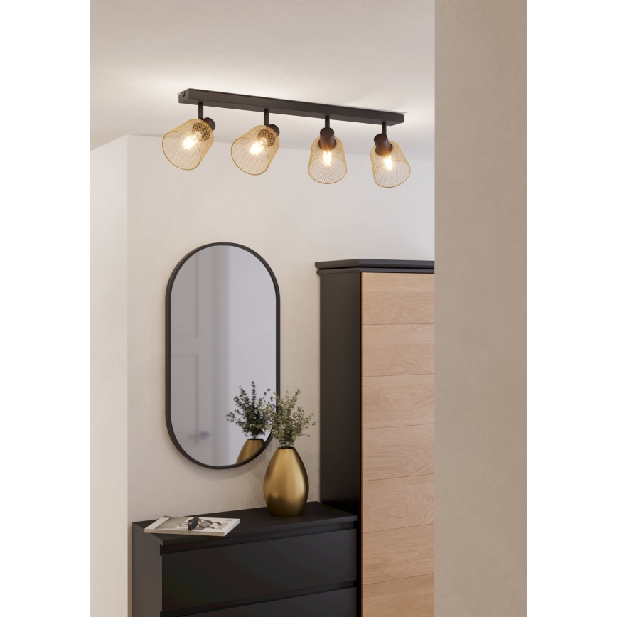 Eglo - Φωτιστικό σποτ 4xE27/40W/230V