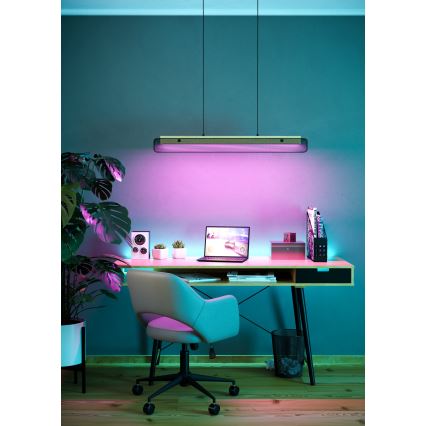 Eglo - LED RGBW Κρεμαστό φωτιστικό οροφής ντιμαριζόμενο LED/34W/230V 2700-6500K