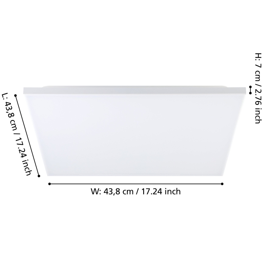 Eglo - Φωτιστικό οροφής LED LED/21W/230V