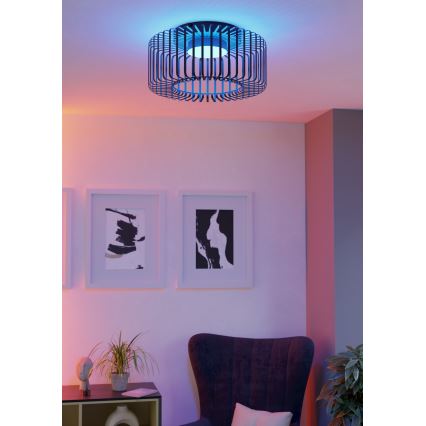 Eglo - LED RGBW Dimmable φωτιστικό οροφής LED/22W/230V 2700-6500K