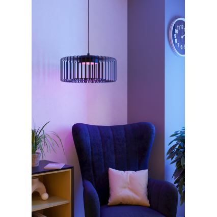 Eglo - LED RGBW Κρεμαστό φωτιστικό οροφής ντιμαριζόμενο LED/22W/230V 2700-6500K