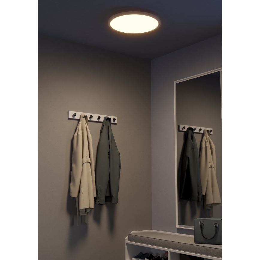 Eglo - LED Dimmable φωτιστικό οροφής LED/33,5W/230V διάμετρος 45 cm λευκό