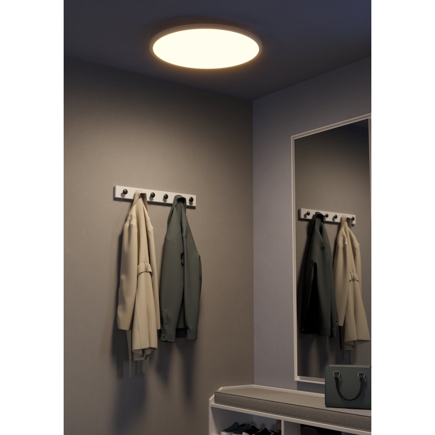 Eglo - LED Dimmable φωτιστικό οροφής LED/41W/230V διάμετρος 60 cm λευκό
