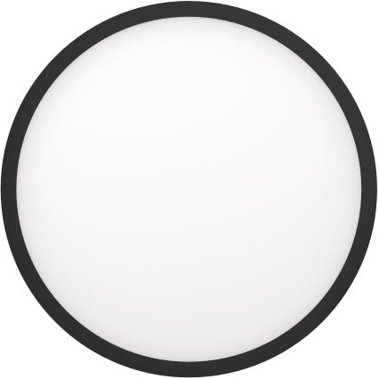 Eglo - LED Dimmable φωτιστικό οροφής LED/33,5W/230V διάμετρος 45 cm μαύρο