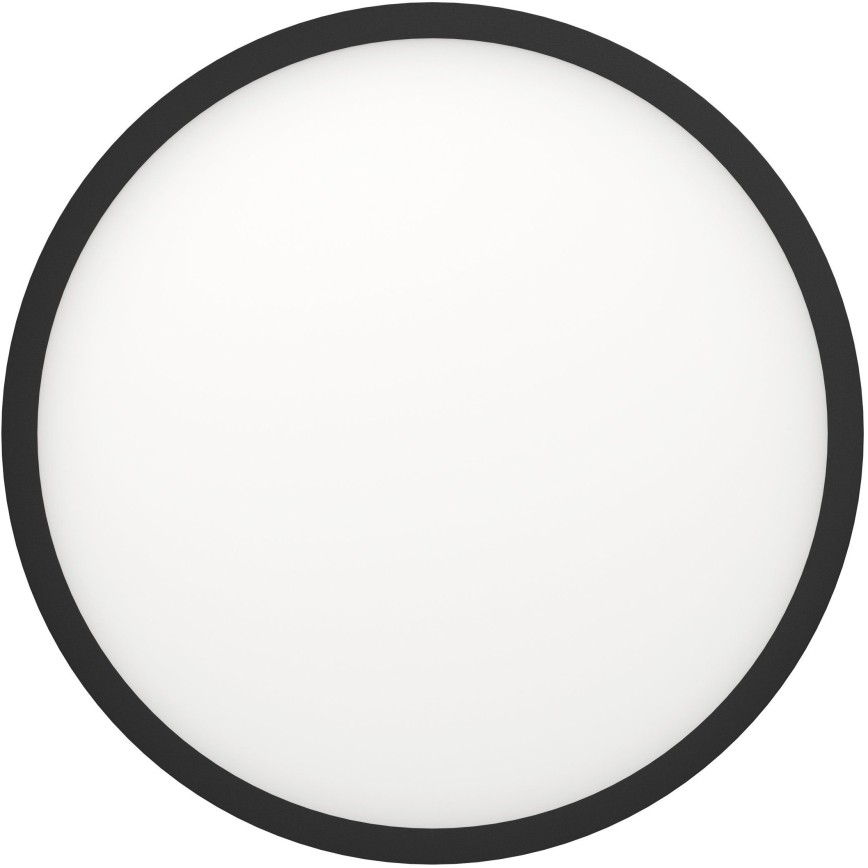 Eglo - LED Dimmable φωτιστικό οροφής LED/33,5W/230V διάμετρος 45 cm μαύρο