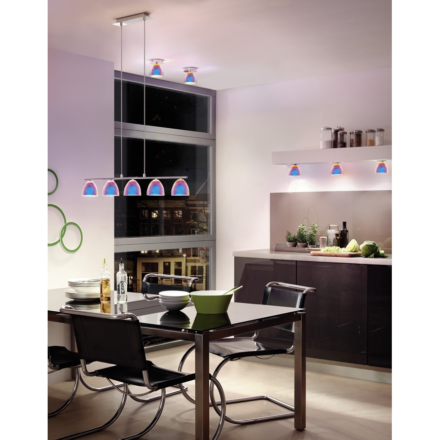 Eglo 90079 - Κρεμαστό φως ACENTO 5xG9/33W/230V