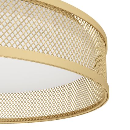 Eglo - Φωτιστικό οροφής LED LED/20W/230V χρυσαφί