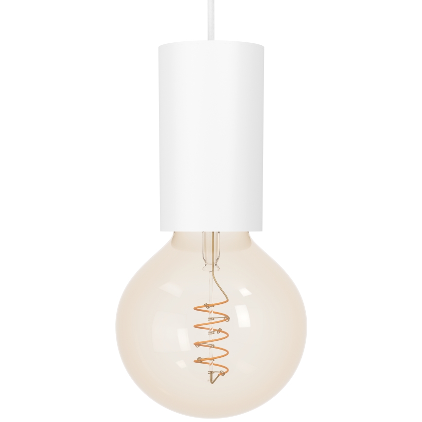 Eglo - Πολύφωτο με συρματόσχοινο 1xE27/40W/230V λευκό
