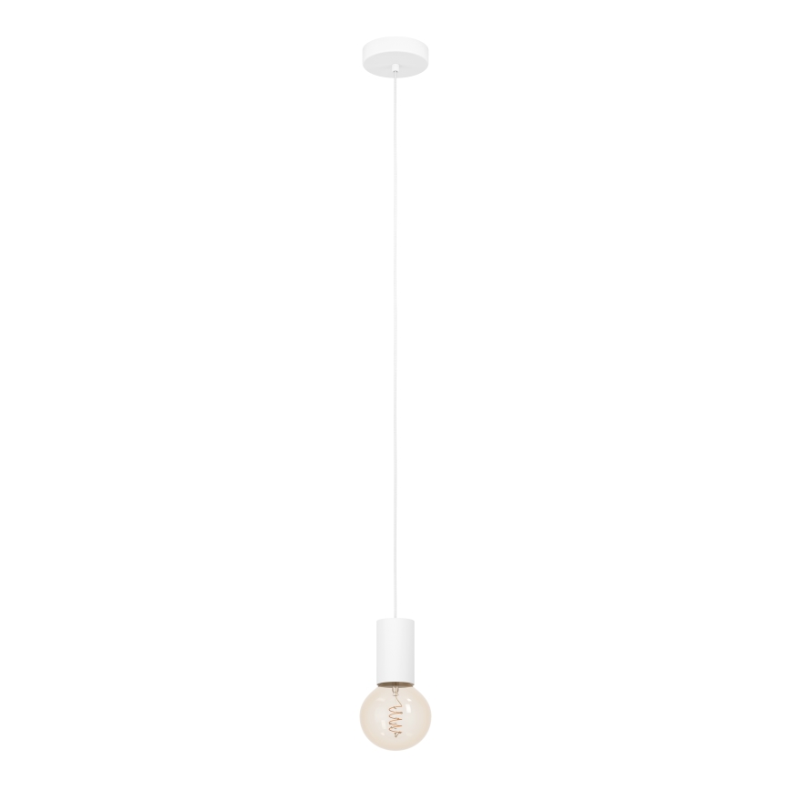Eglo - Πολύφωτο με συρματόσχοινο 1xE27/40W/230V λευκό