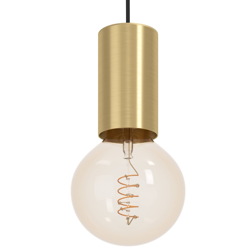 Eglo - Πολύφωτο με συρματόσχοινο 1xE27/40W/230V χρυσαφί