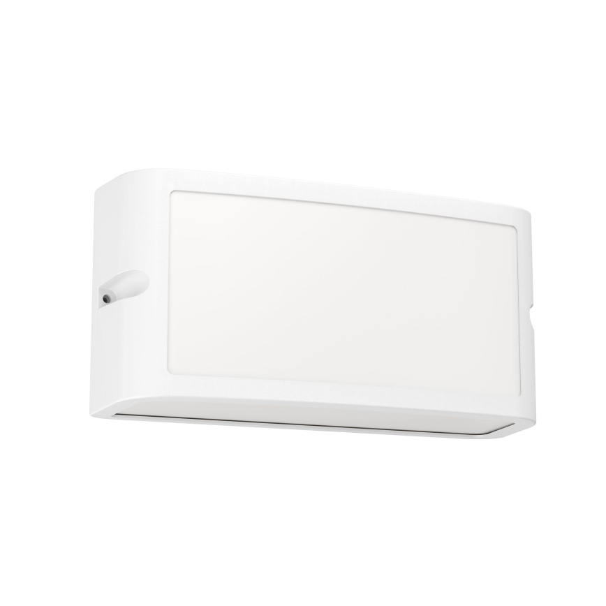 Eglo - Επιτοίχιο φωτιστικό εξωτερικού χώρου LED LED/10,5W/230V λευκό IP54