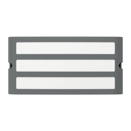 Eglo - Επιτοίχιο φωτιστικό εξωτερικού χώρου 1xE27/40W/230V ανθρακί IP54