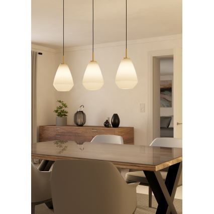 Eglo - Κρεμαστό φωτιστικό οροφής 3xE27/40W/230V
