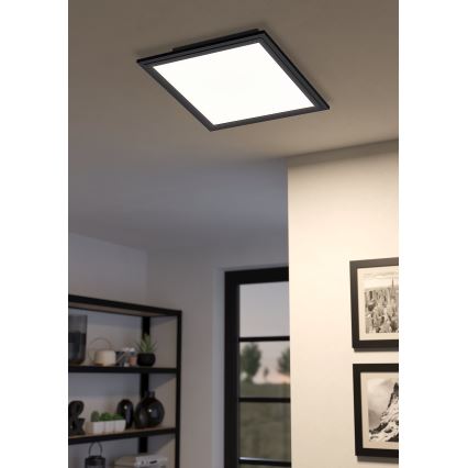 Eglo - Φωτιστικό οροφής LED LED/14W/230V 30x30 cm μαύρο