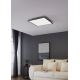 Eglo - Φωτιστικό οροφής LED LED/33W/230V 60x60 cm μαύρο