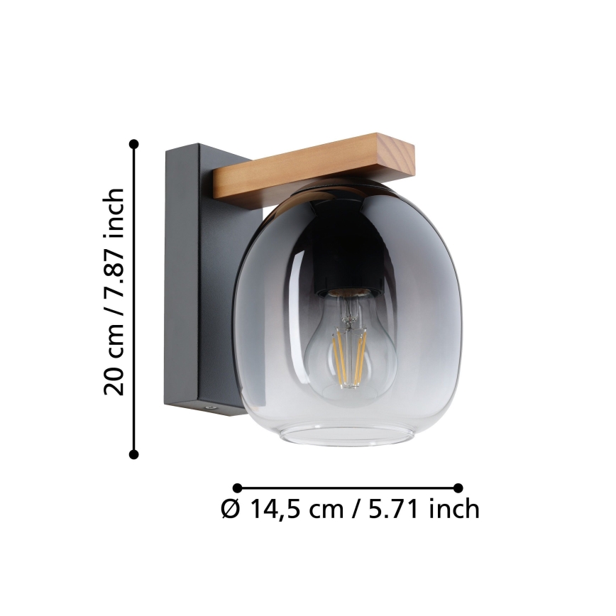 Eglo - Φωτιστικό τοίχου 1xE27/40W/230V