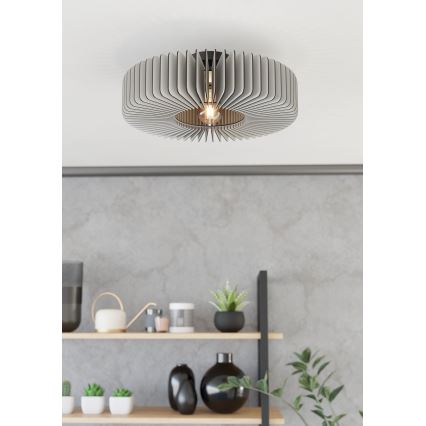 Eglo - Φωτιστικό οροφής 1xE27/40W/230V γκρι
