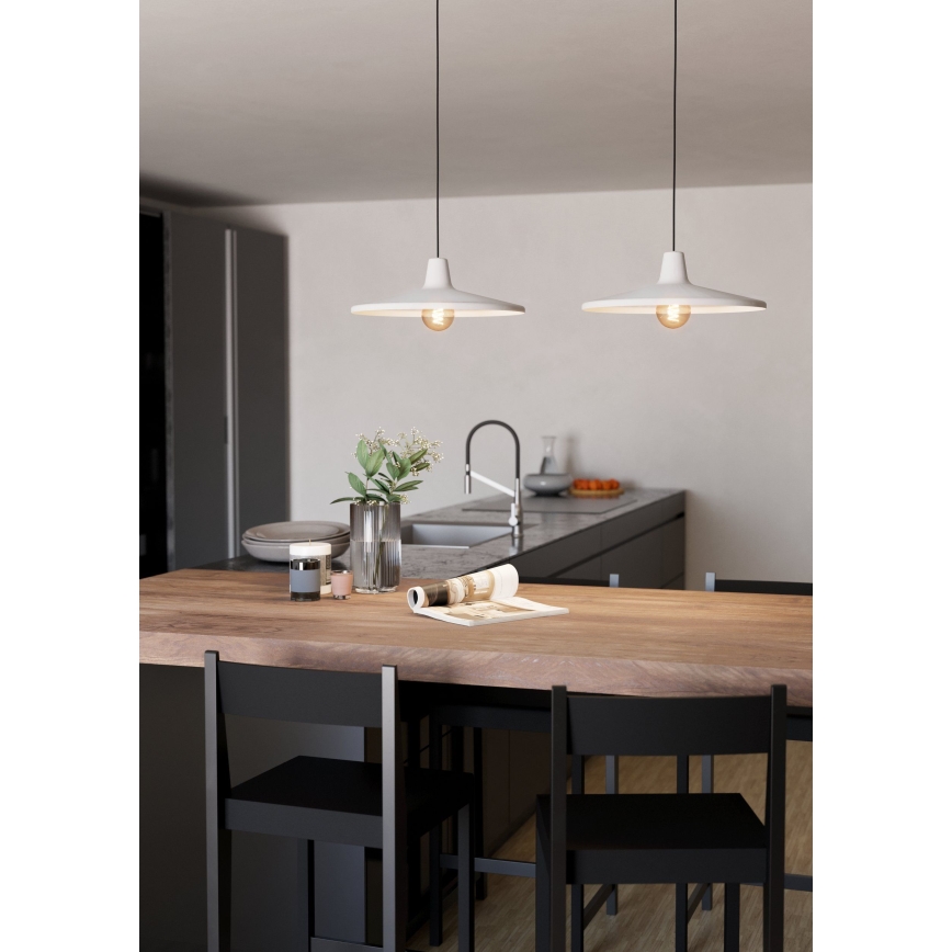 Eglo - Πολύφωτο με συρματόσχοινο 2xE27/40W/230V