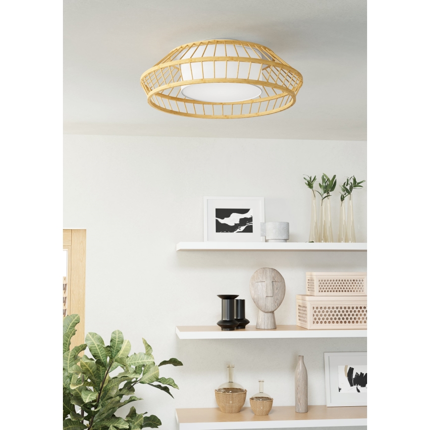 Eglo - LED RGBW Dimmable φωτιστικό οροφής LED/22W/230V 2700-6500K