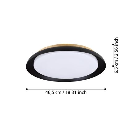 Eglo - Φωτιστικό οροφής LED LED/20W/230V