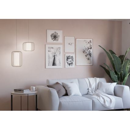 Eglo - Πολύφωτο με συρματόσχοινο 1xE27/40W/230V διάμετρος 24 cm