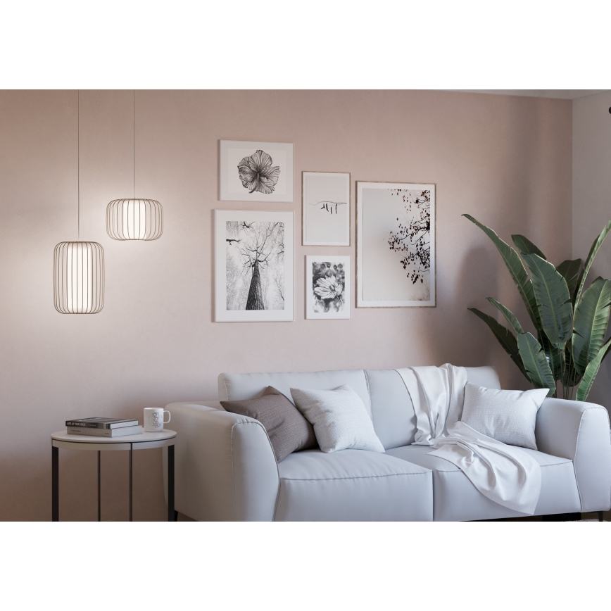 Eglo - Πολύφωτο με συρματόσχοινο 1xE27/40W/230V διάμετρος 24 cm