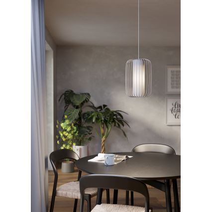 Eglo - Πολύφωτο με συρματόσχοινο 1xE27/40W/230V διάμετρος 24 cm