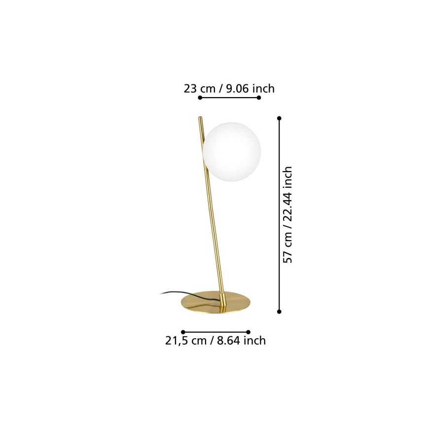 Eglo - Eπιτραπέζια λάμπα 1xE27/40W/230V