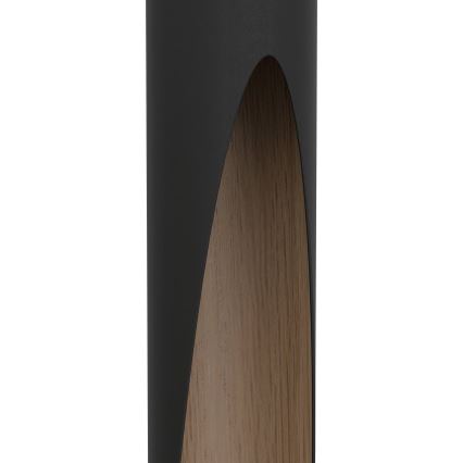 Eglo 900874 - LED κρεμαστό φωτιστικό με καλώδιο BARBOTTO 1xGU10/4,5W/230V μαύρο/καφέ