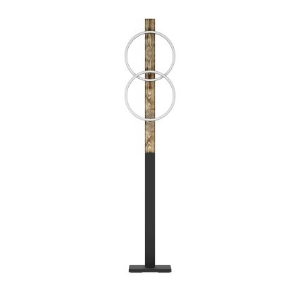 Eglo - Επιδαπέδια λάμπα LED 2xLED/12W/230V 3000K καφέ/μαύρο