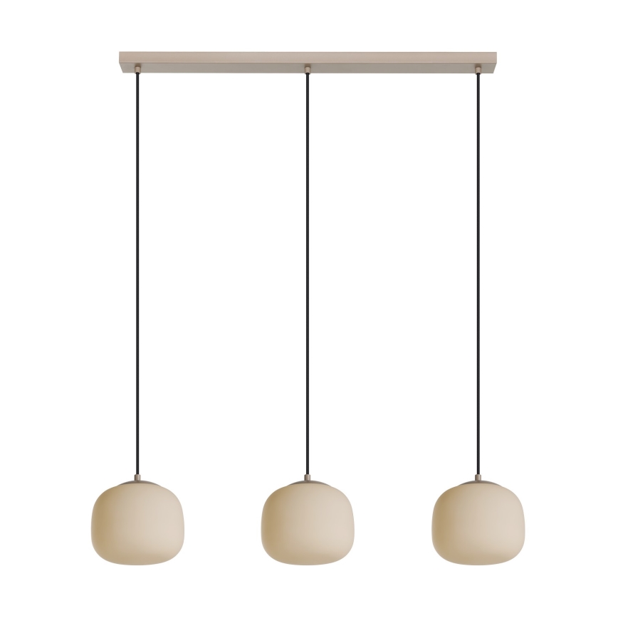 Eglo - Πολύφωτο με συρματόσχοινο 3xE27/40W/230V