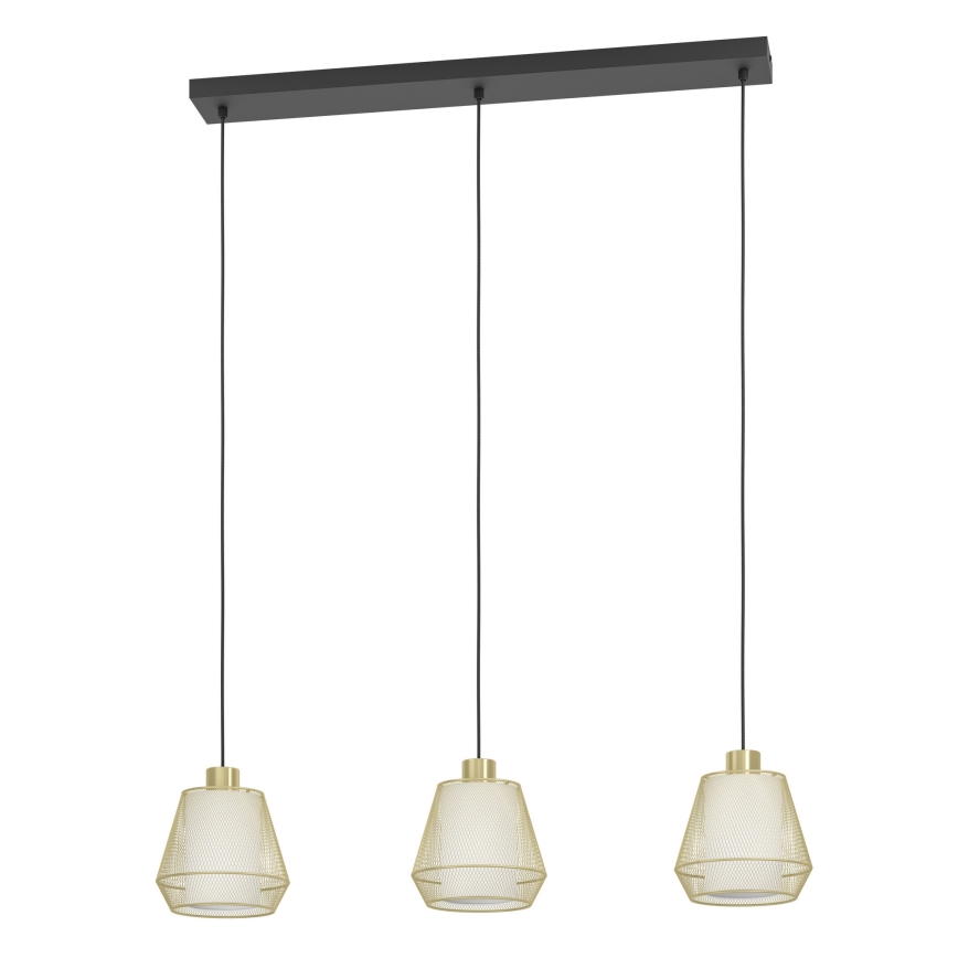Eglo - Κρεμαστό φωτιστικό οροφής 3xE27/40W/230V
