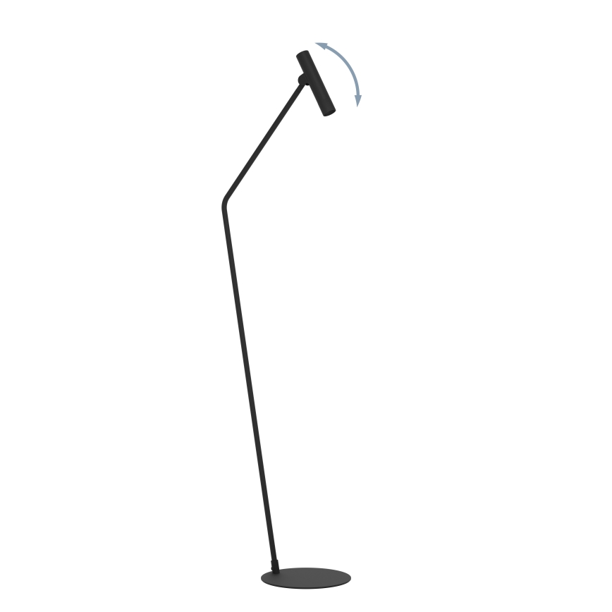 Eglo - Επιδαπέδια λάμπα LED LED/5W/230V 3000K μαύρο