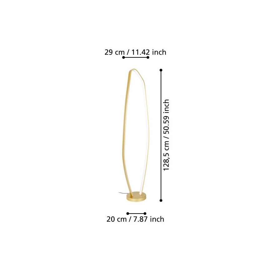 Eglo - Επιδαπέδια λάμπα LED LED/25,2W/230V