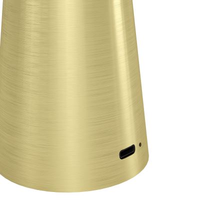 Eglo - LED Dimming αφής Εξωτερικού χώρου φωτιστικό LED/2,8W/5V 2400K/3000K/4000K 5200 mAh IP54 χρυσό