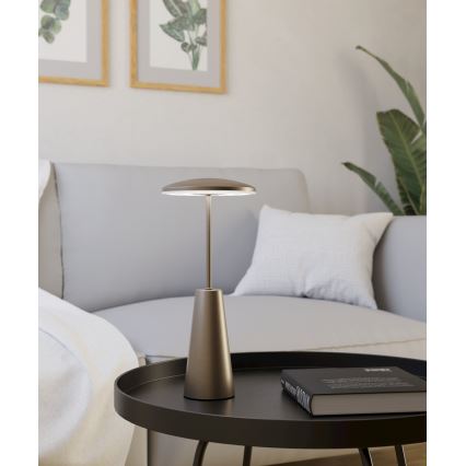 Eglo - LED Dimming αφής Εξωτερικού χώρου φωτιστικό LED/2,8W/5V 2400K/3000K/4000K 5200 mAh IP54 μπεζ