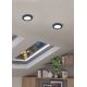 Eglo - Κρεμαστό φωτιστικό οροφής LED LED/5,5W/230V 3000K μαύρο