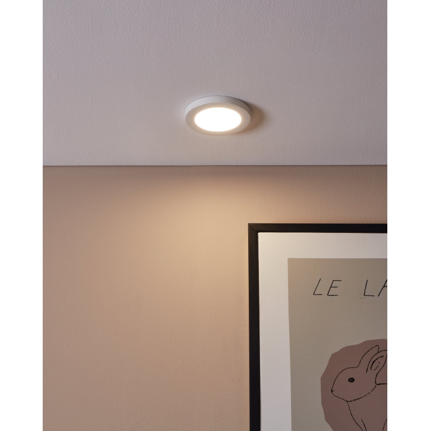 Eglo - Κρεμαστό φωτιστικό οροφής LED LED/5,5W/230V 4000K λευκό