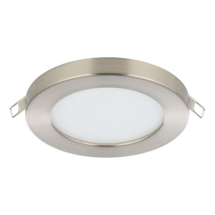 Eglo - Εντοιχισμένο φωτιστικό οροφής LED / 5,5 W / 230 V / 4000 K / ματ χρώμιο / διάμ. 11,7 cm