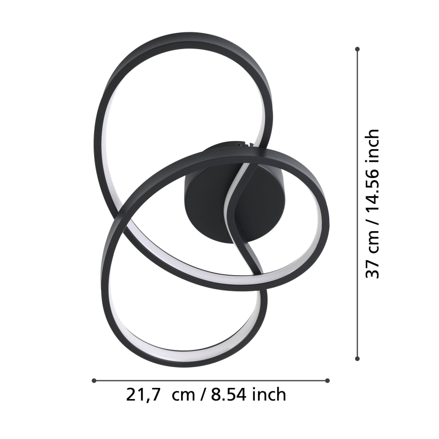 Eglo - Φωτιστικό τοίχου LED LED/14,5W/230V