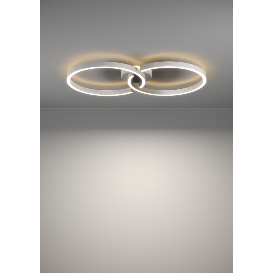 Eglo 900954 - LED RGBW Dimmable φωτιστικό οροφής LED/19,5W/230V 2700-6500K λευκό + τηλεχειριστήριο