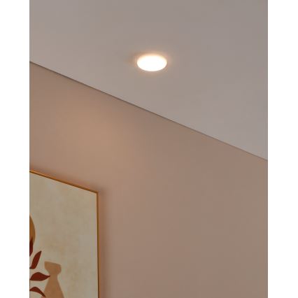 Eglo - Κρεμαστό φωτιστικό οροφής μπάνιου LED LED/4,5W/230V διάμετρος 7,5 cm IP65