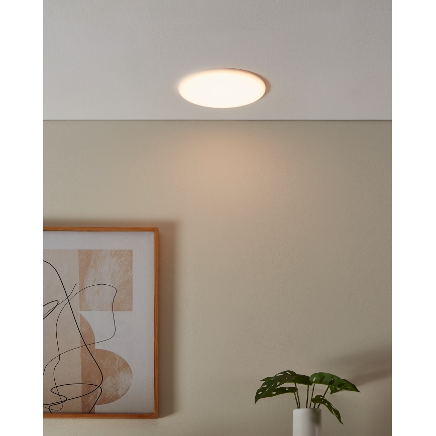 Eglo - Κρεμαστό φωτιστικό οροφής μπάνιου LED LED/18W/230V διάμετρος 21,5 cm IP65